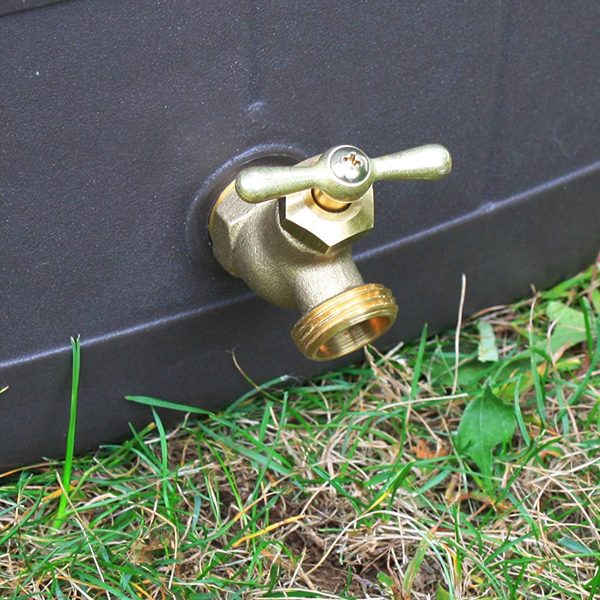 compost wizard hybrid composter rain barrel spigot