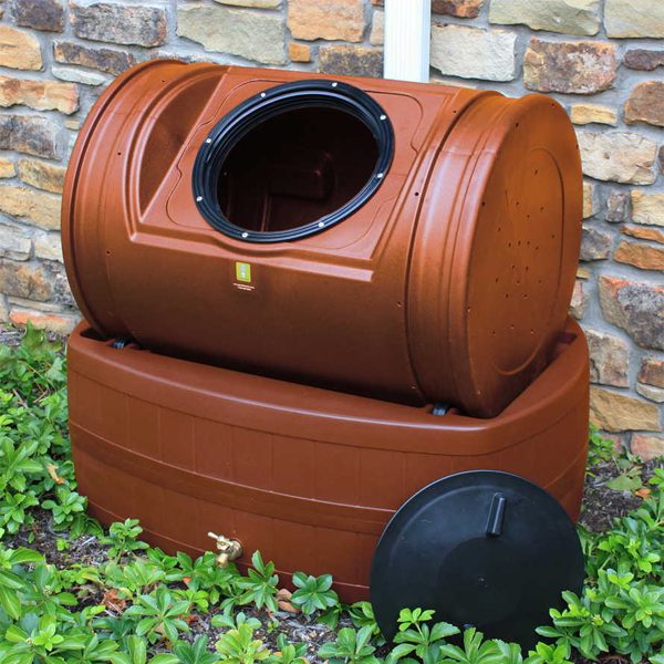 Compost Wizard Hybrid Composter & Rain Barrel Terra Cotta