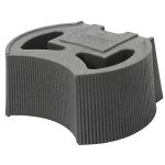 rain barrel urn stand light granite