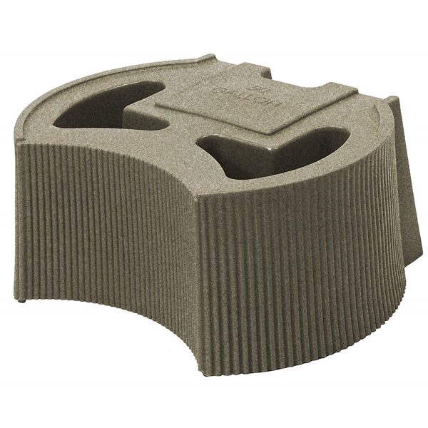 rain barrel urn stand sandstone