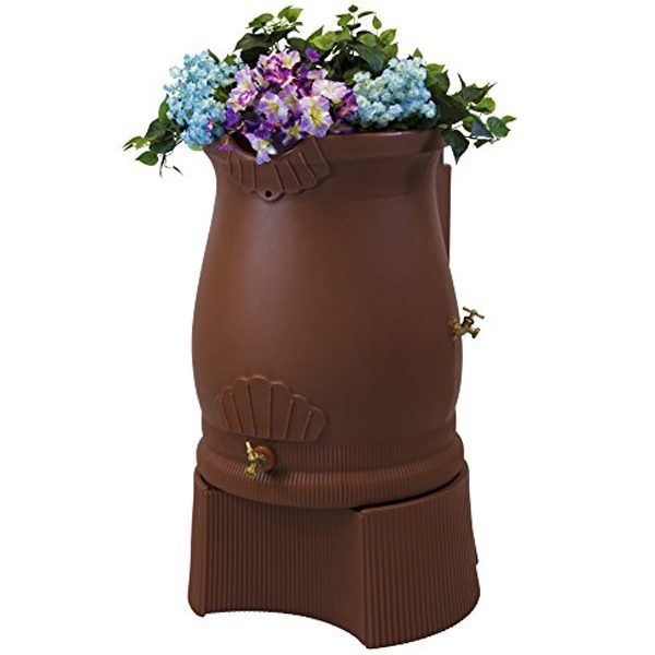 Rain Wizard 50 Gallon Urn Rain Barrel Stand