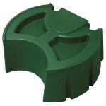rain wizard 50 rain barrel stand green