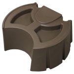 rain wizard 50 rain barrel stand oak