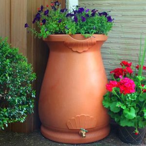 rain wizard 65 gallon urn rain barrel