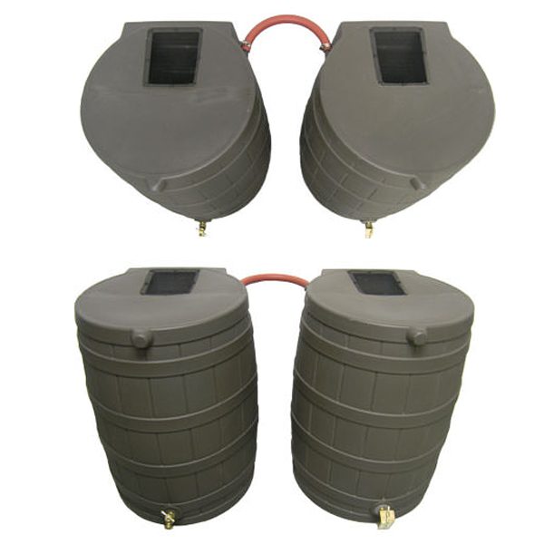 Rain Wizard Rain Barrel Connector Kit Diagram