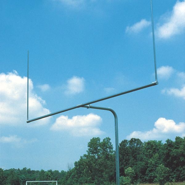 single post pitch fork football goal 10ft uprights