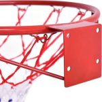 wall mounted basketball backstop net