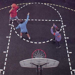 Basketball Court Stencil Kit