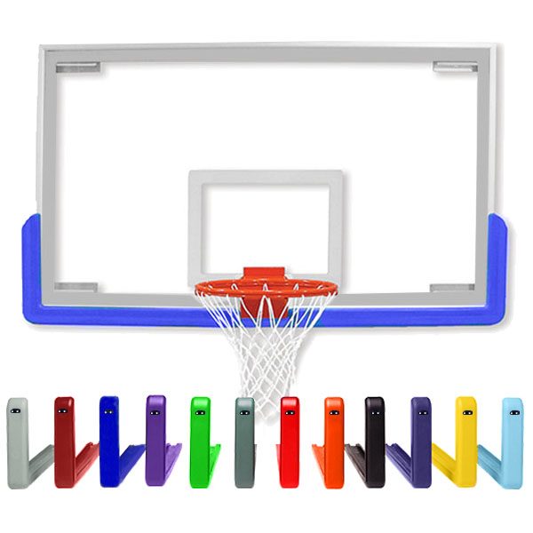 safepro 72 bolt on edge padding for backboard basketball accessories