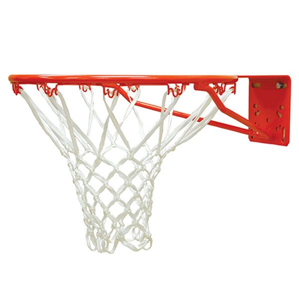 single rim basketball goal