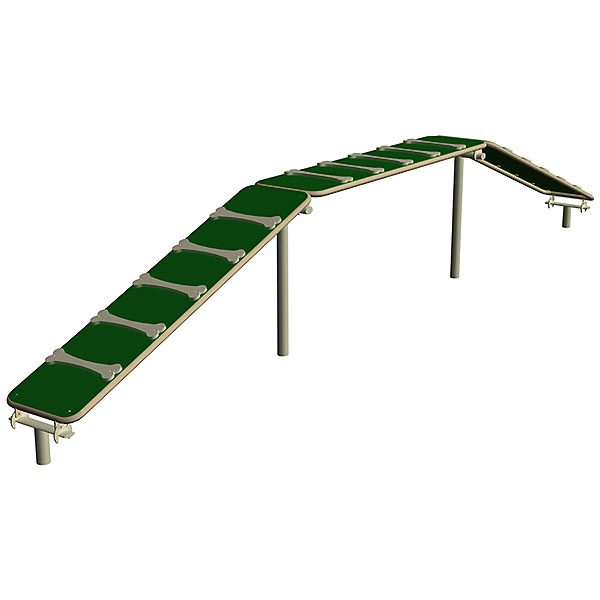 sky crossing field color dog park equipment