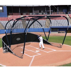 big league professional batting cage