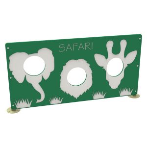 safari dog park photo booth panel