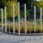 contrabass chimes playground equipment and musical play equipment