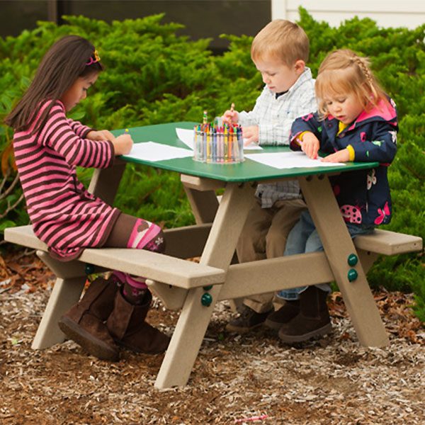 friendship table outdoor picnic table with smooth top