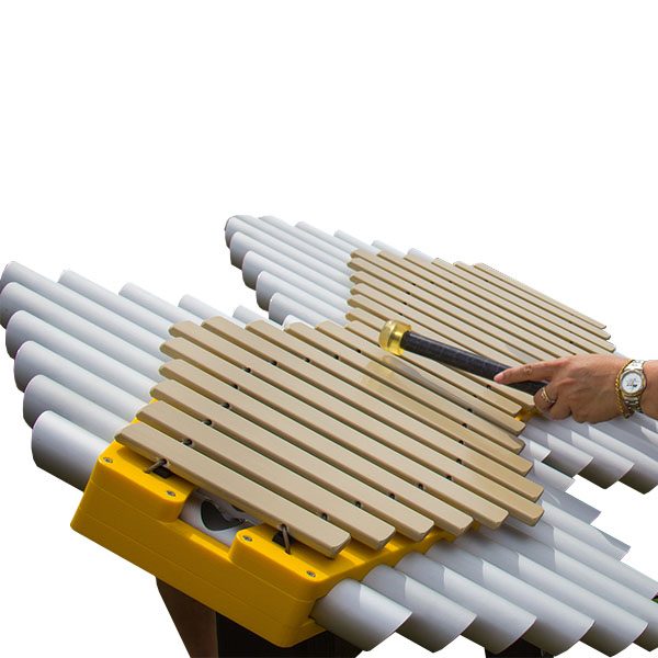 imbarimba playground equipment and musical play equipment close view