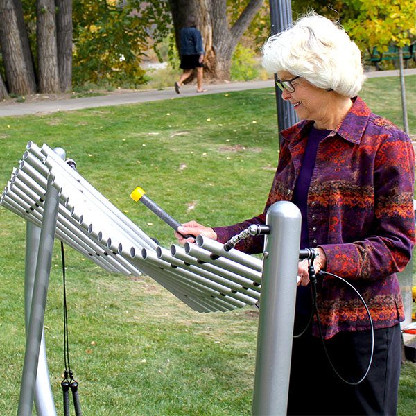 mantra ray playground equipment and musical play equipment for all ages