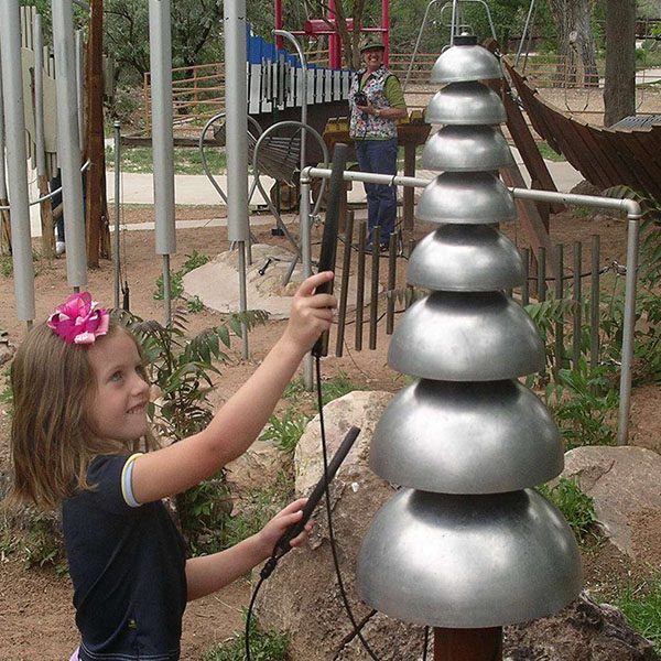 pagoda bells musical instrument for playground and musical parks