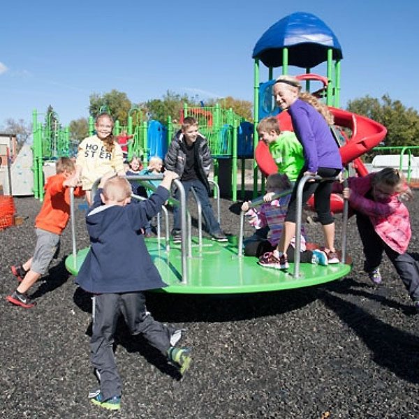 supersonic spinner merry go round playground equipment