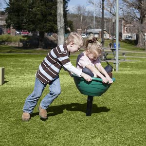 whirl and twirl spinner bowl freestanding play element