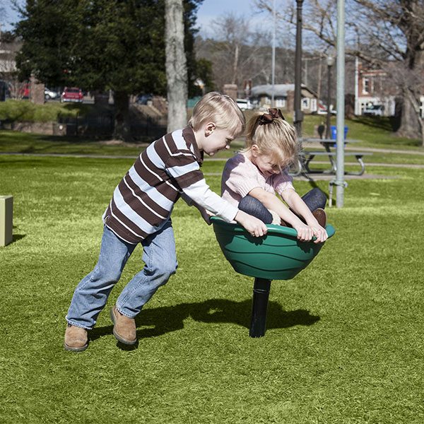 spinning bowl playground equipment