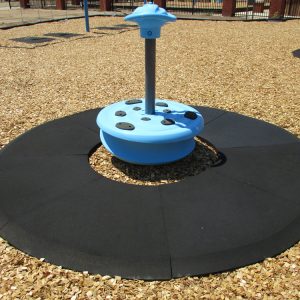 10' spinner playground mat