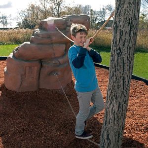mount hayden sandstone climbing boulder set for playground