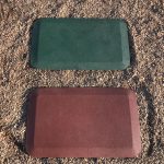 residential swing and slide playground mat available colors