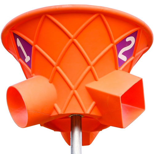 Triple Shoot Playground Funnel Ball Game