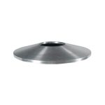 35 gallon round concrete trash receptacle top