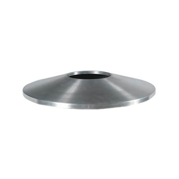 35 gallon round concrete trash receptacle top
