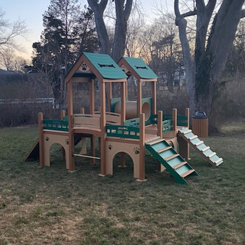 Deluxe K9 Kennel Club Playground with Rattle Bridge - TerraBound Solutions  Inc.