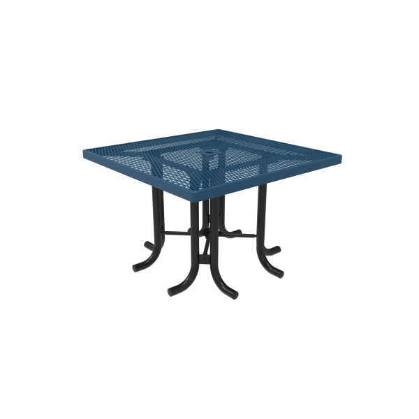 46in Square Patio Table with No Seats Expanded Metal min