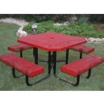 octagon rolled portable table 46in