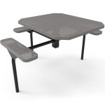 octagon nexus table 3 seat ps inground