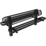 pedestal benches 6ft double em inground