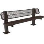 pedestal benches 6ft single em surface