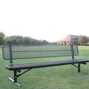 player bench with back