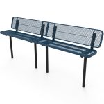 player benches with back 10ft em inground