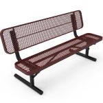 player benches with back em portable