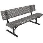 rolled benches with back ps portable