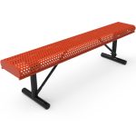 rolled benches without back ps inground