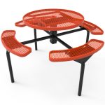 round nexus tables em inground