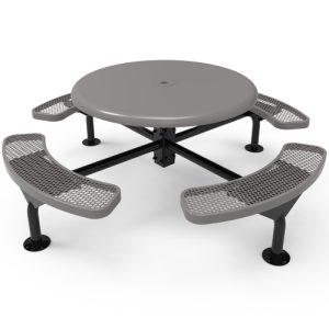 round solid top nexus table em surface