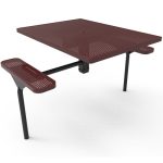square nexus tables 2 seat ps inground