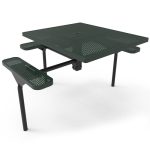 square nexus tables 3 seat ps inground