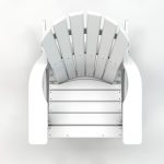 charleston adirondack rocking chair top