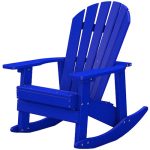 charleston rocking chair blue
