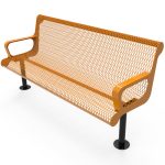 contoured benches em surface