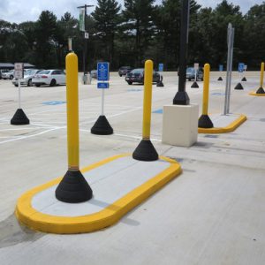 portable bollard bases